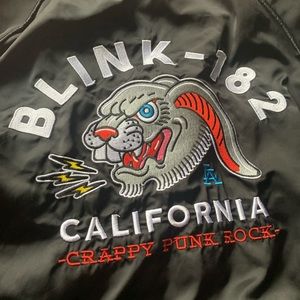 Rare Blink 182 Bomber Jacket